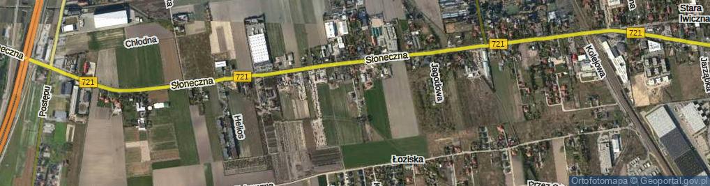 Zdjęcie satelitarne Cichy Zakątek ul.